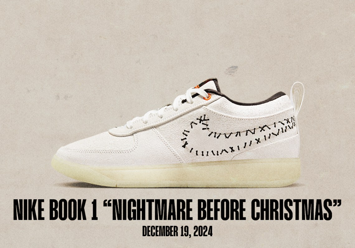 Sneaker Releases December 15 December 21 Nike Book 1 Nightmare Before Christmas