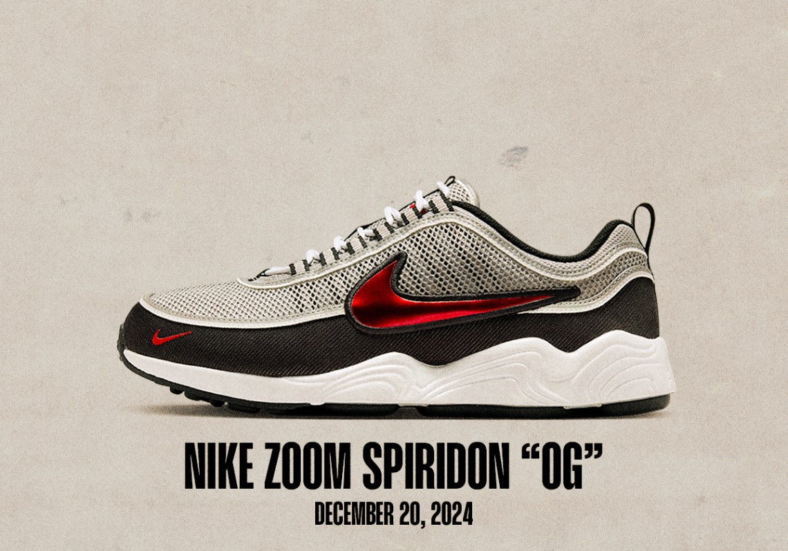 Sneaker Releases December 15 December 21 Nike Zoom Spiridon Og