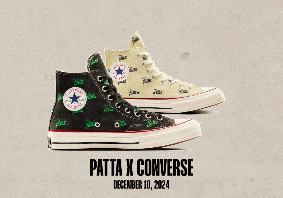 Sneaker Releases December 8 December 14 Patta Converse