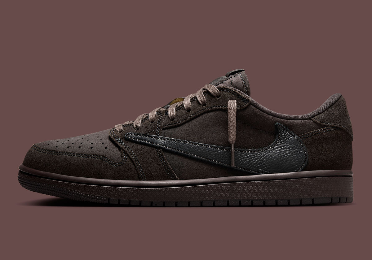 Travis Scott Jordan 1 Low Velvet Brown Dm7866 202 1