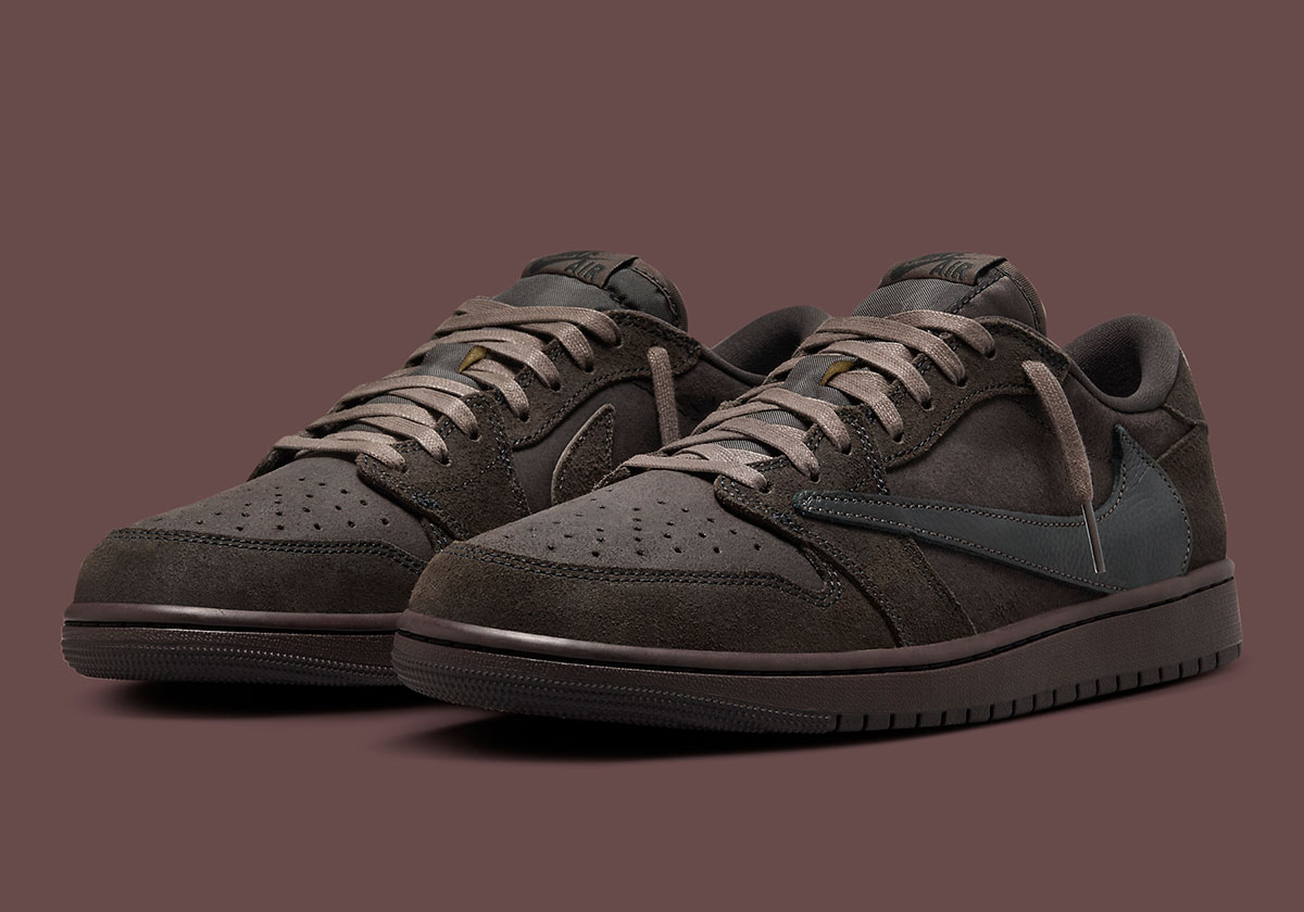 Travis Scott Jordan 1 Low Velvet Brown Dm7866 202 2