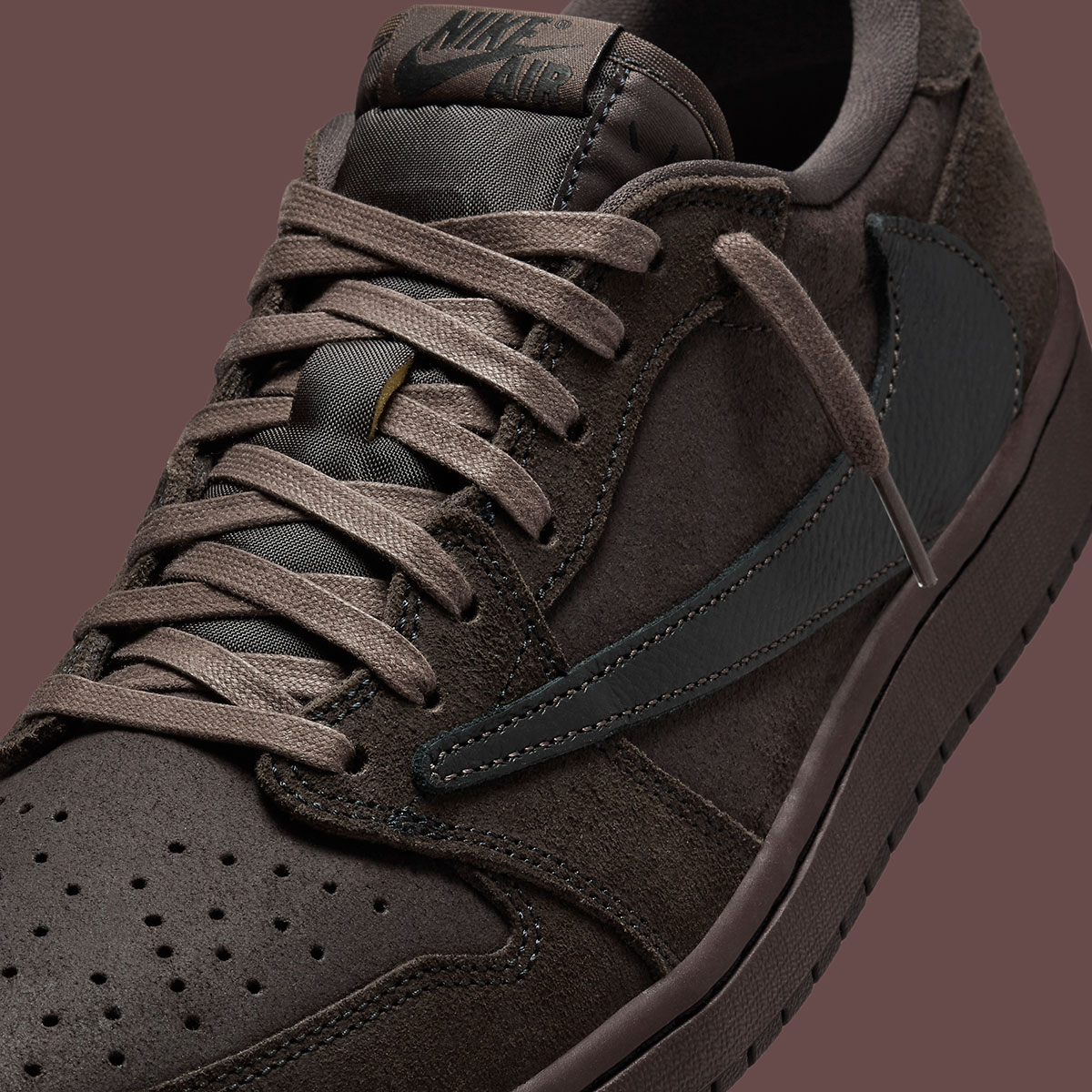 Travis Scott Jordan 1 Low Velvet Brown Dm7866 202 4