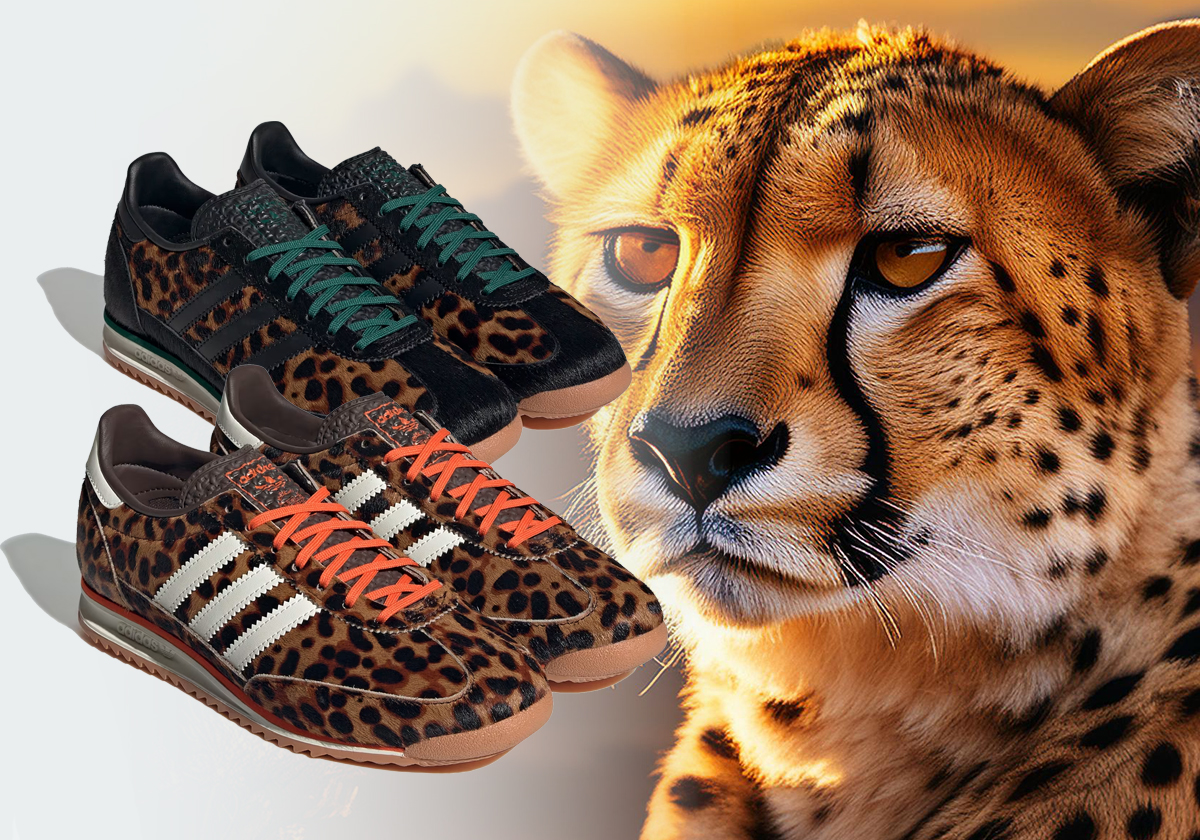 The adidas SL72 "Cheetah Print" Pack Is Available Now