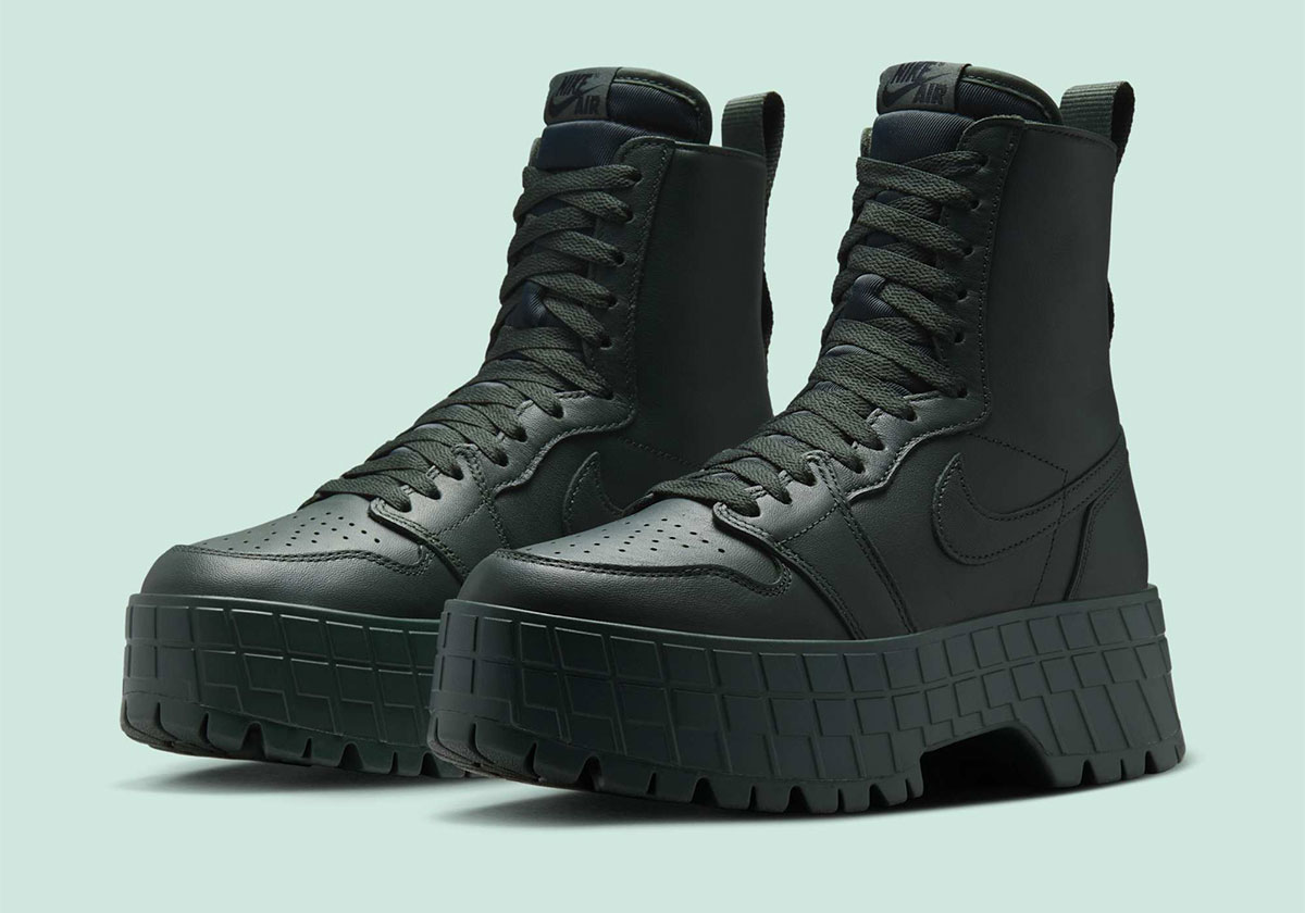 The Air Jordan 1 Brooklyn Goes Dark Green For Spring 2025