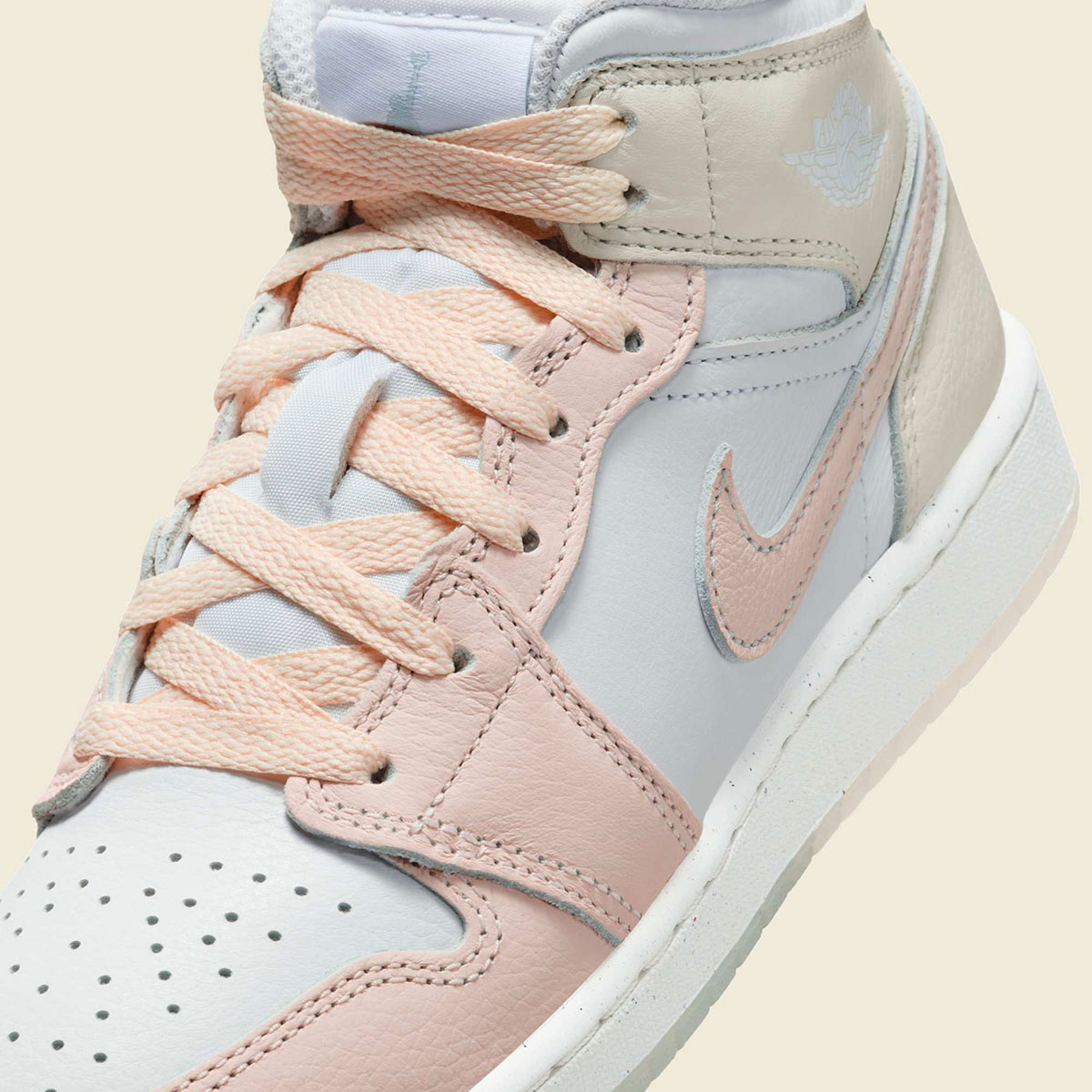 Air Jordan 1 Mid Gs Spoonbill Bird Hj5940 100 2