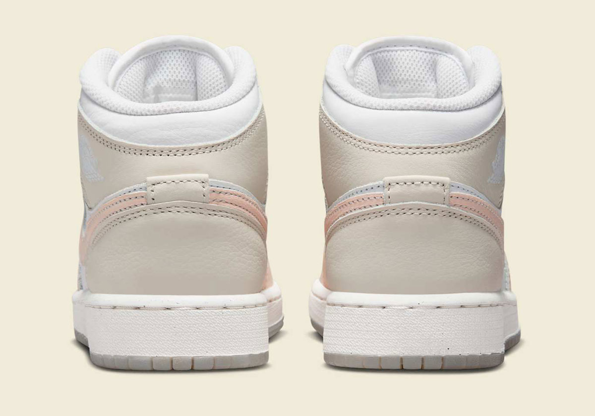 Air Jordan 1 Mid Gs Spoonbill Bird Hj5940 100 3