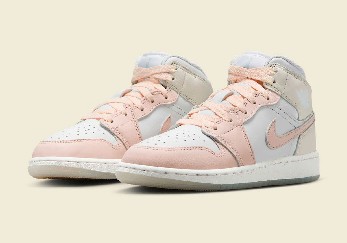 Air Jordan 1 Mid Gs Spoonbill Bird Hj5940 100 4