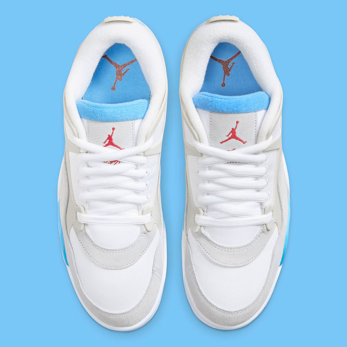 Air Jordan 4 Rm White Summit Grey University Blue Fq7939 104 8