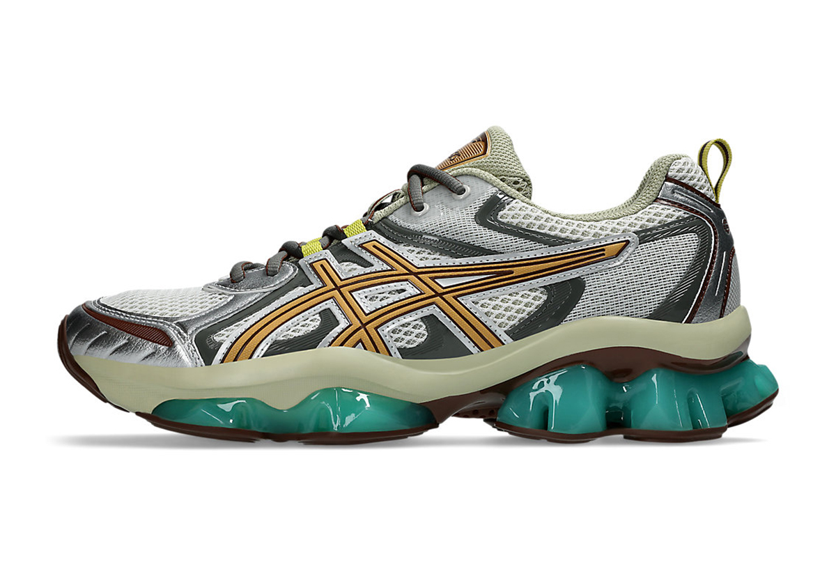 Asics Gel Quantum Kinetic Khaki Beige Pure Silver 1203a270 102 7