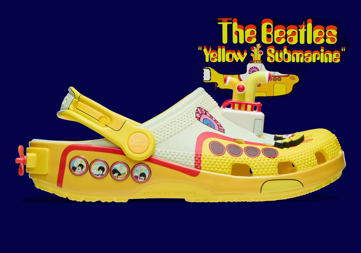 Beatles Crocs Clog Yellow Submarine 210893 90h 2