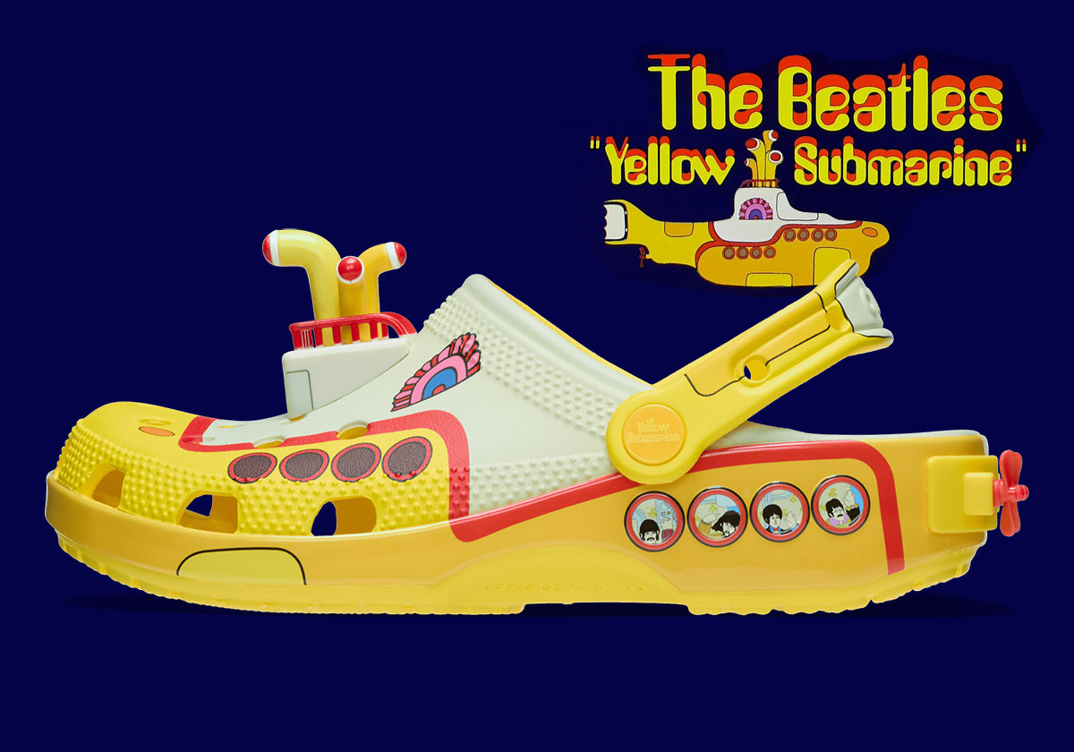 Beatles Crocs Clog Yellow Submarine 210893 90h 3