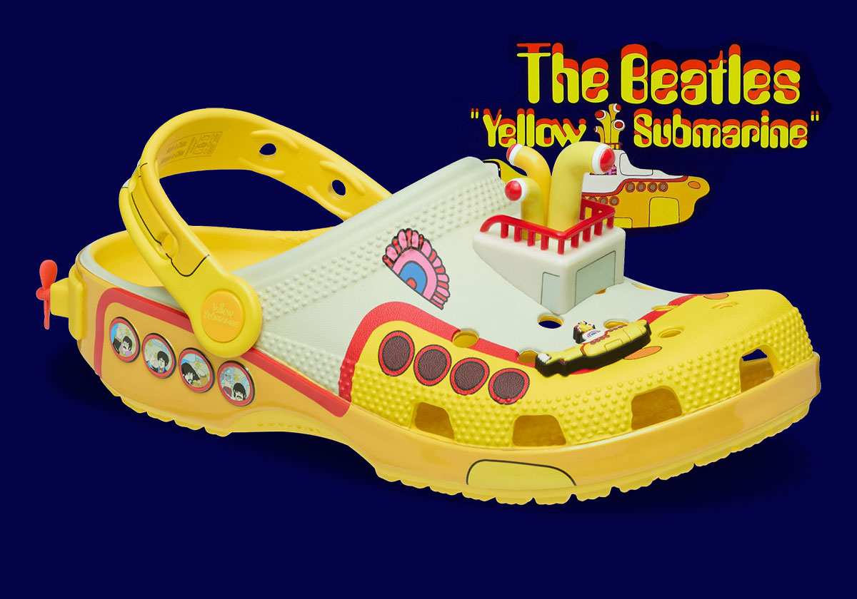Beatles Crocs Clog Yellow Submarine 210893 90h 4