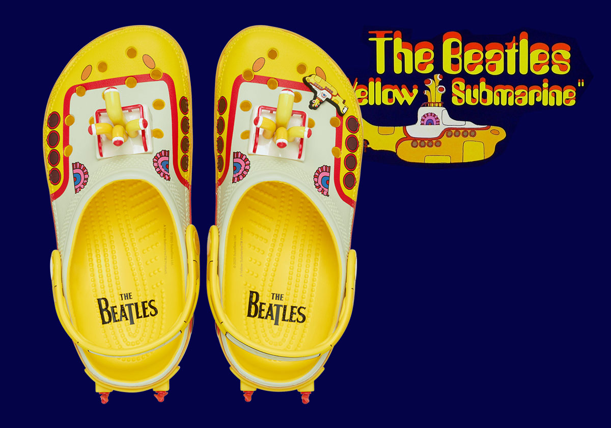 Beatles Crocs Clog Yellow Submarine 210893 90h 5