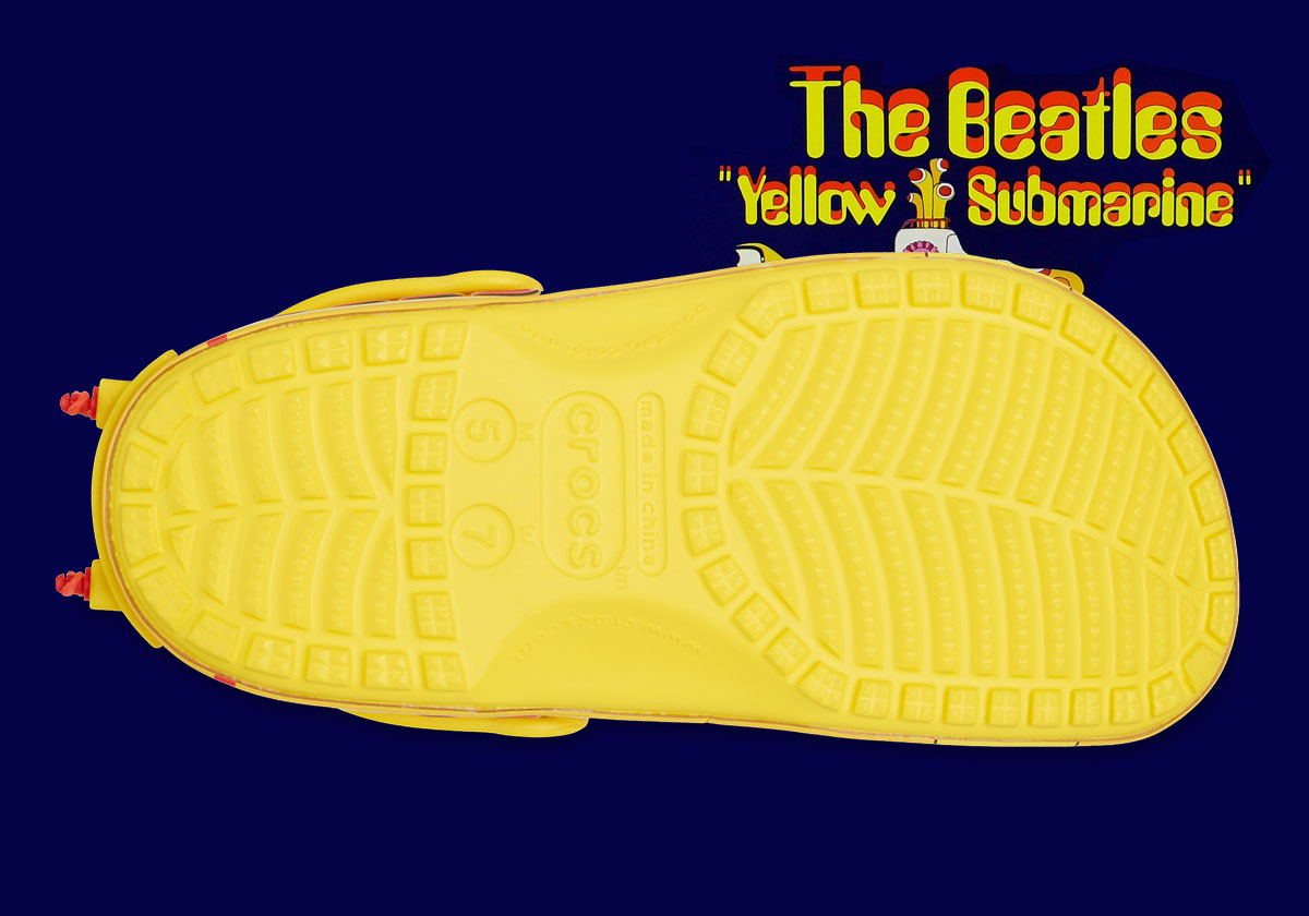 Beatles Crocs Clog Yellow Submarine 210893 90h 7