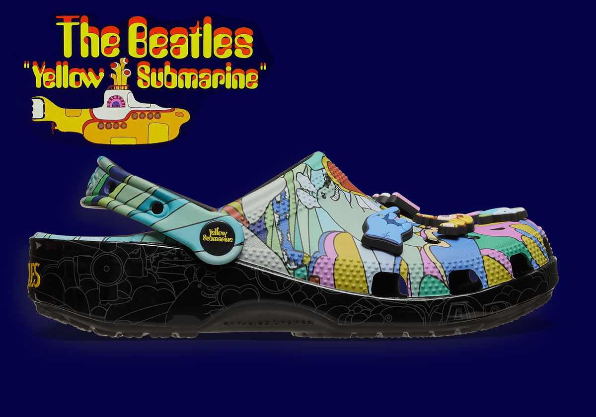 Beatles Crocs Clog Yellow Submarine 210895 90h 6
