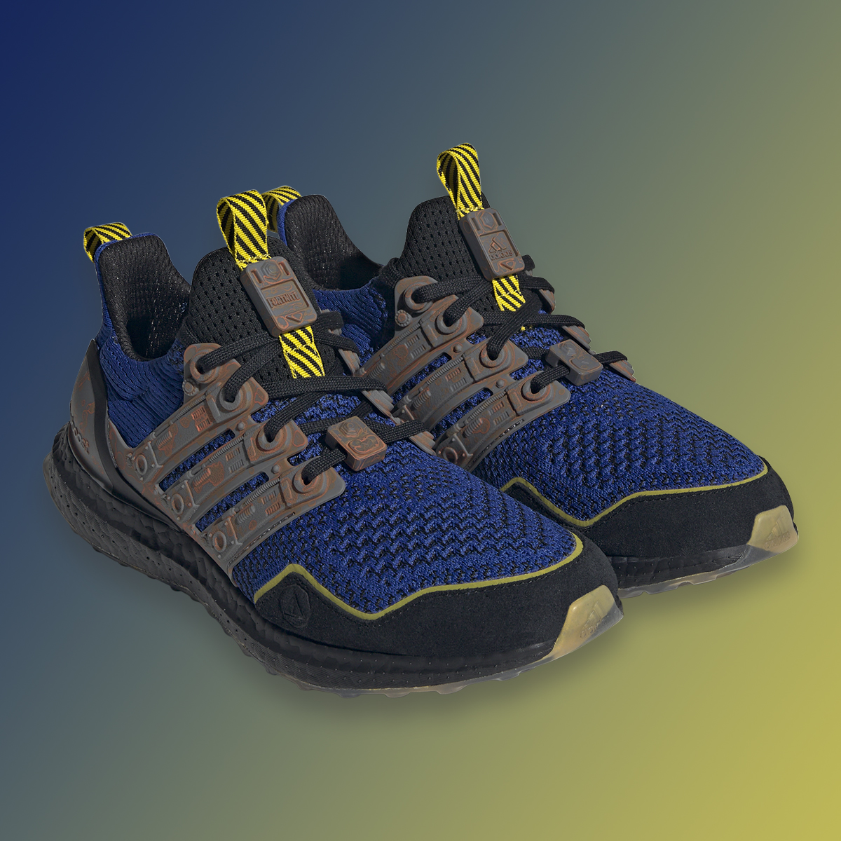 Fortnite Adidas Ultraboost Blue Yellow Release Date 1
