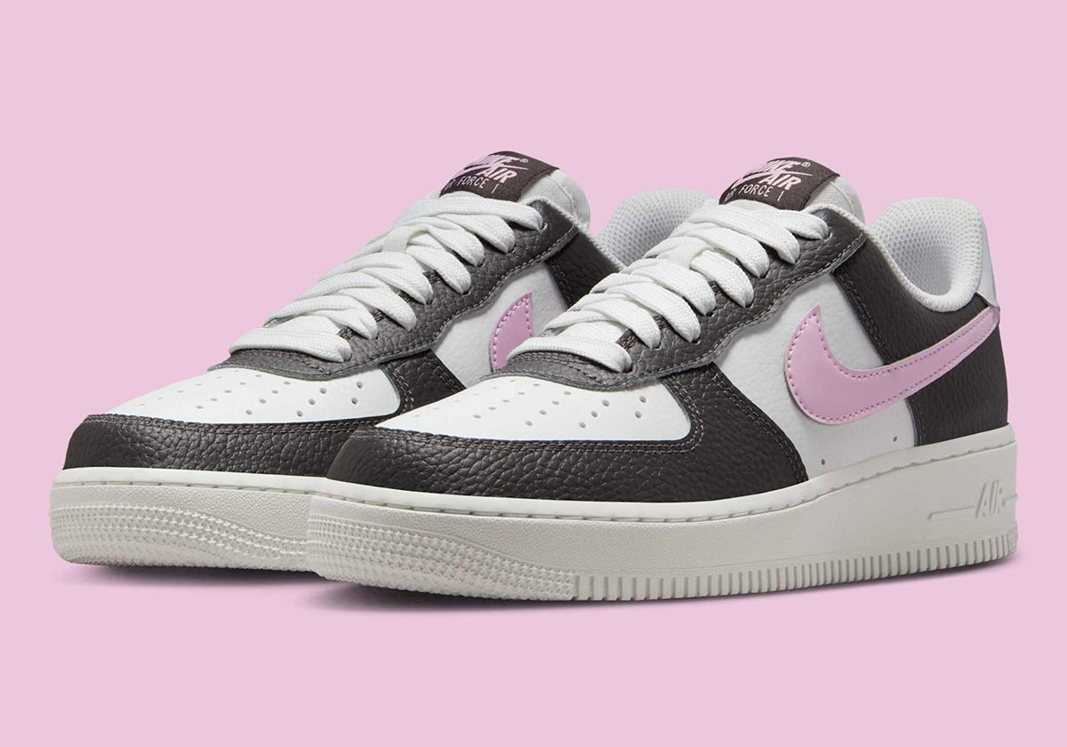 Nike Air Force 1 Low Summit White Pink Foam Medium Ash Ib7696 100 2
