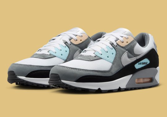 Nike Pulls A Multi-Color Spin On The Air Max 90 “Cool Grey”