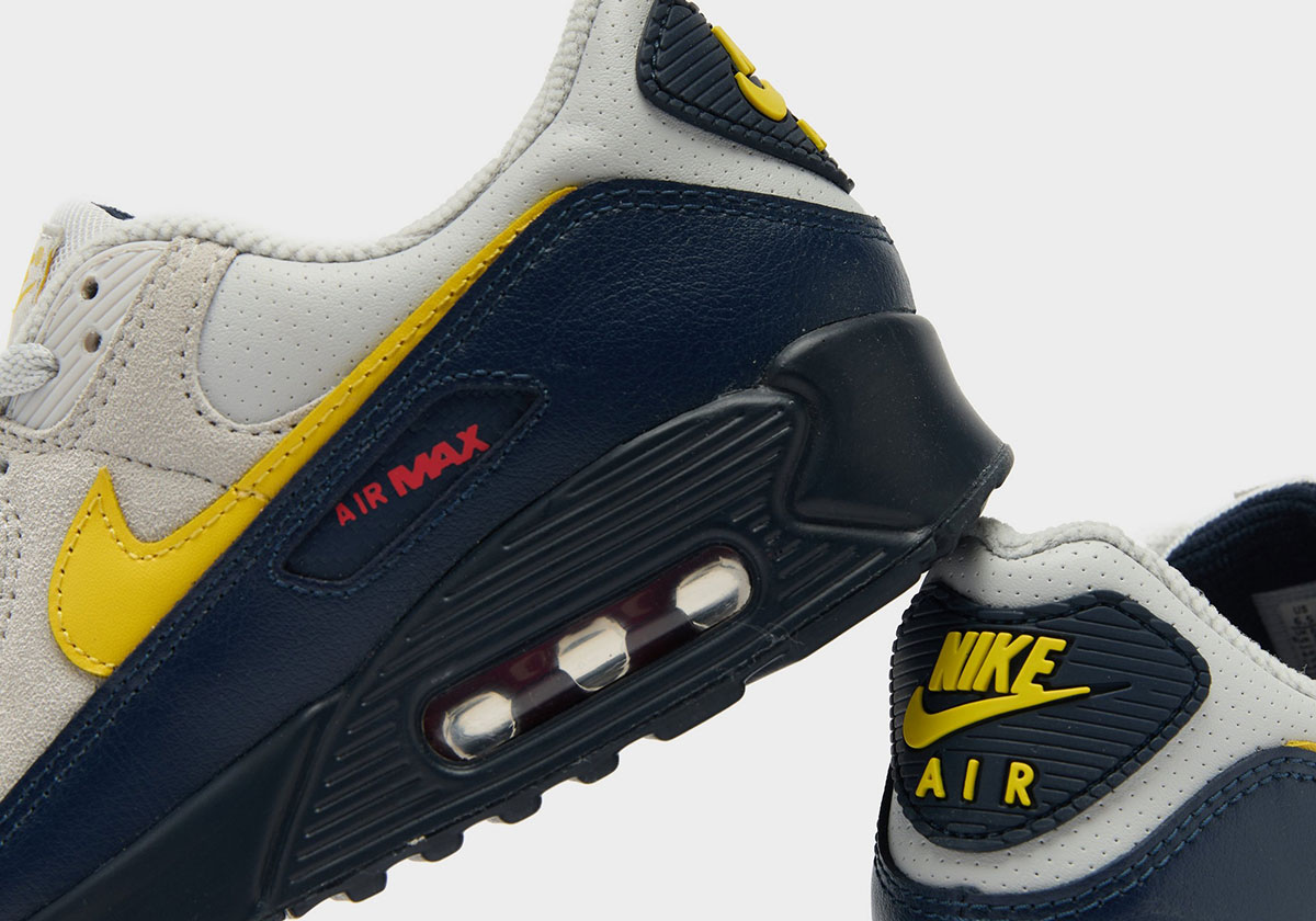 Nike Air Max 90 Racing Neutral Grey Tour Yellow Obsidian Speed Red White If0670 001 5