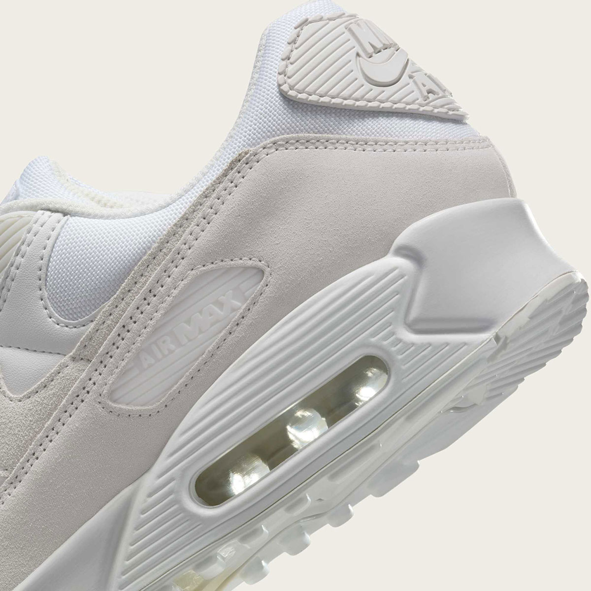 Nike Air Max 90 White Photon Dust Summit White Platinum Tint Ib6392 100 5