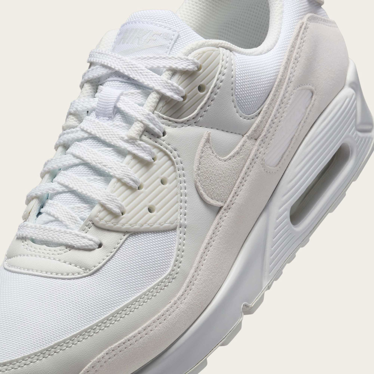 Nike Air Max 90 White Photon Dust Summit White Platinum Tint Ib6392 100 8
