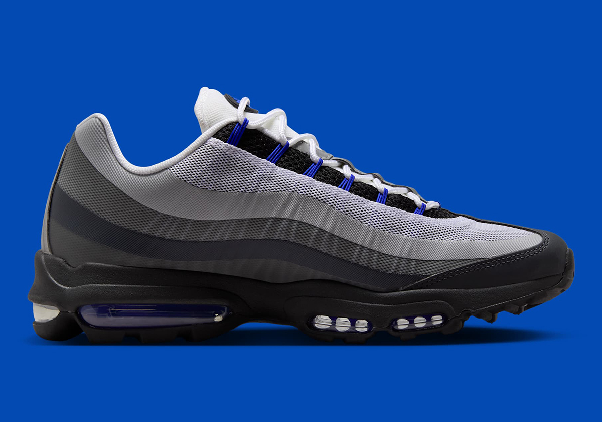 Nike Air Max 95 Ultra Anthracite Game Royal White Black Ib7681 001 7