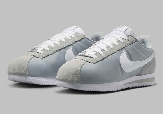 Nike Shines “Light Silver” On The Cortez