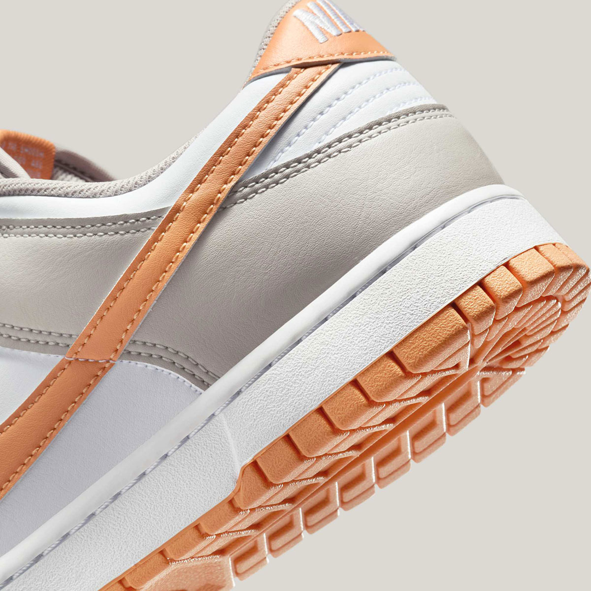 Nike Dunk Low Grey Apricot Agate Nike Dunk Low Light Grey Orange Hf5441 110 4