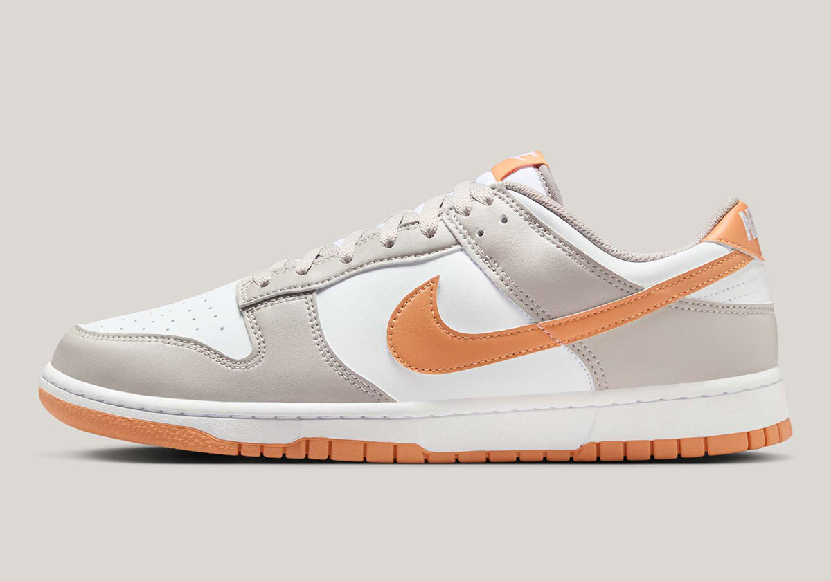 Nike Dunk Low Grey Apricot Agate Nike Dunk Low Light Grey Orange Hf5441 110 5