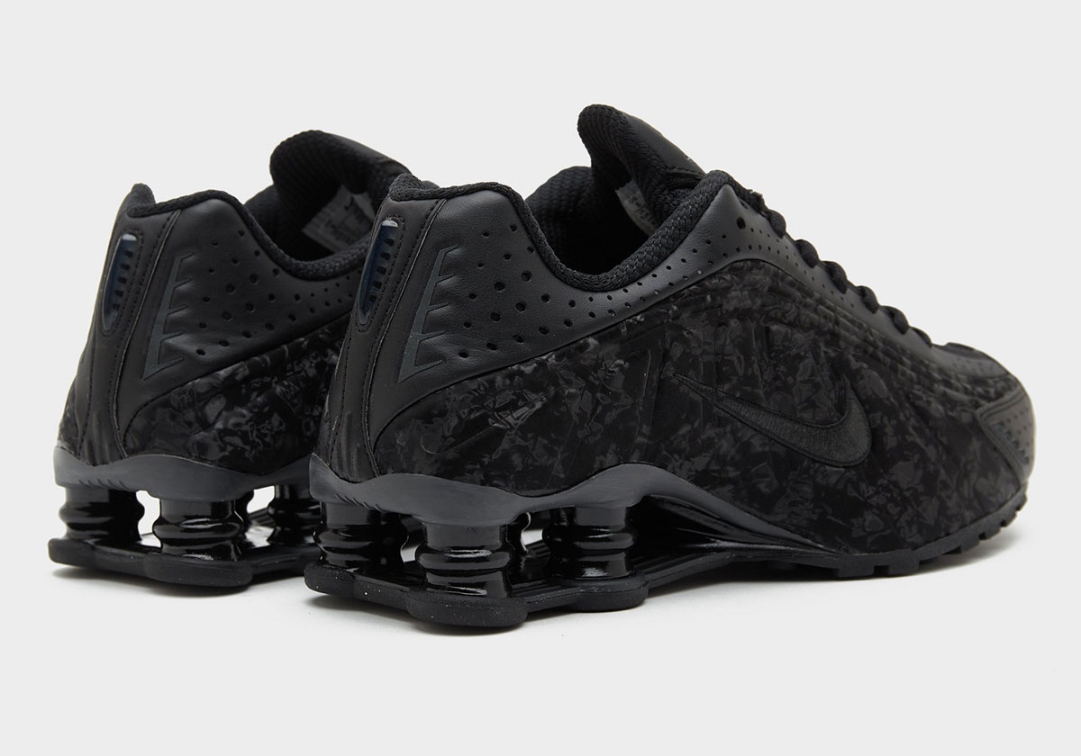 Nike Shox R4 Black Floral 1