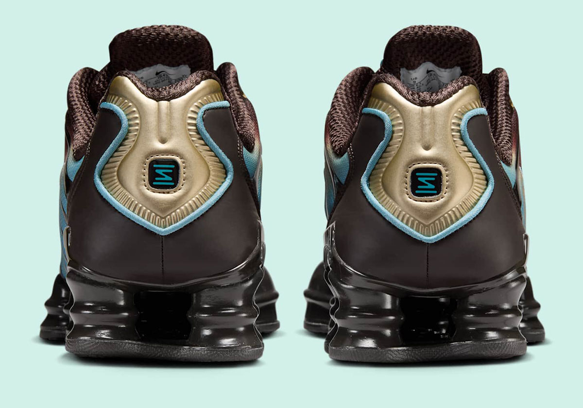 Nike Shox Tl Brown Blue Black Ib4340 200 3
