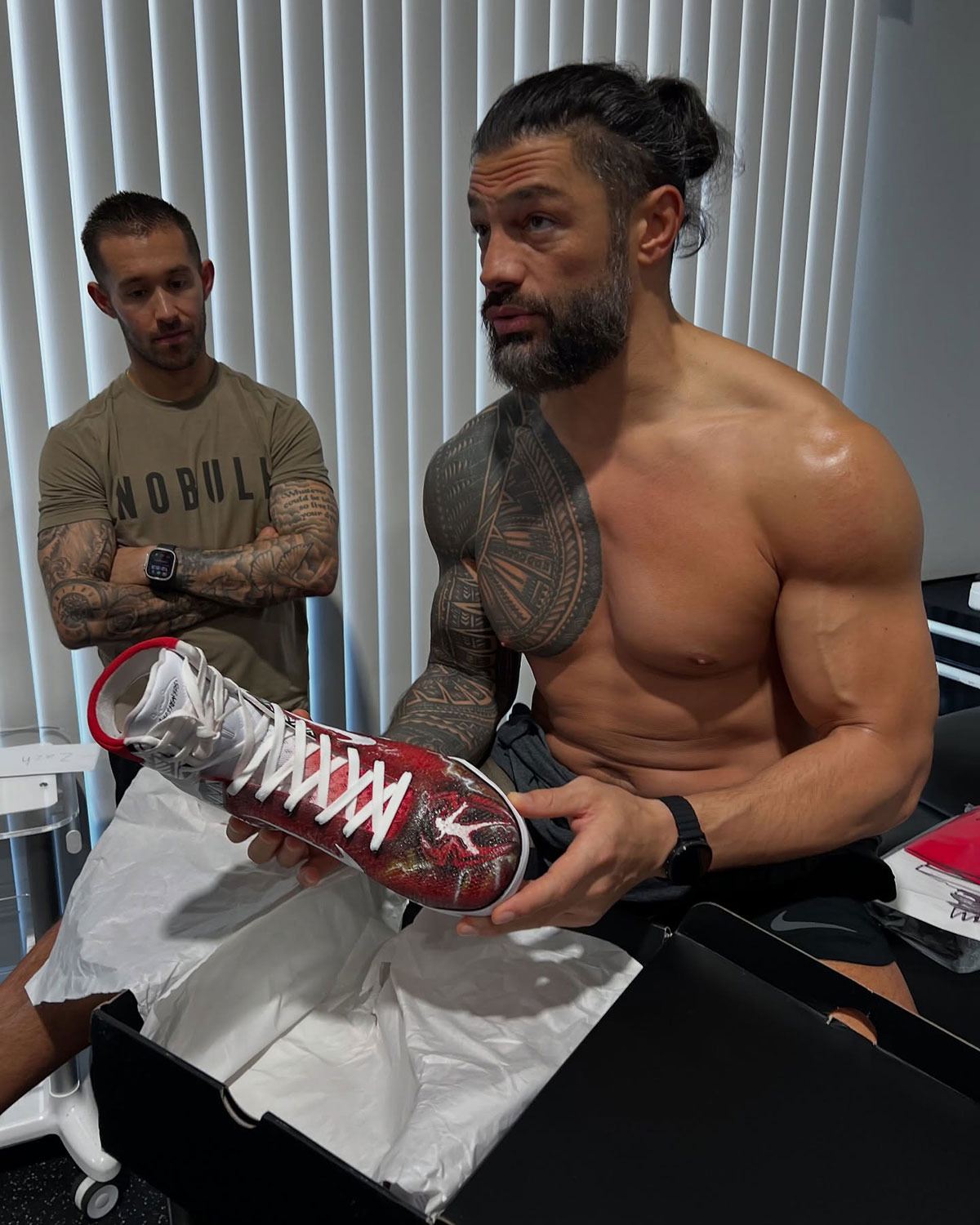 Roman Reigns Nike Kobe 9 Elite Protro Custom 3