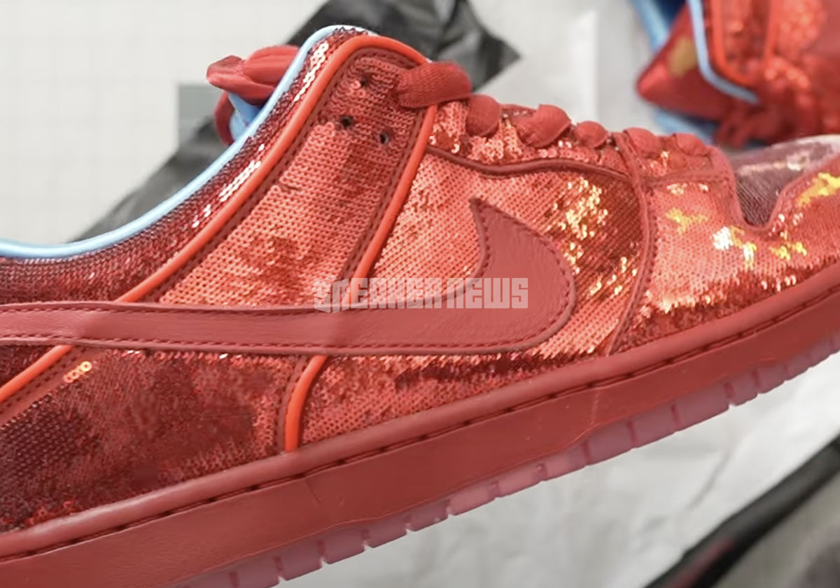 Wizard Of Oz Dunks Nike Sb Ruby Red Slippers 1