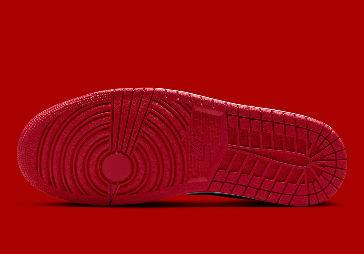 Air Jordan 1 Low Red White 553558 166 3