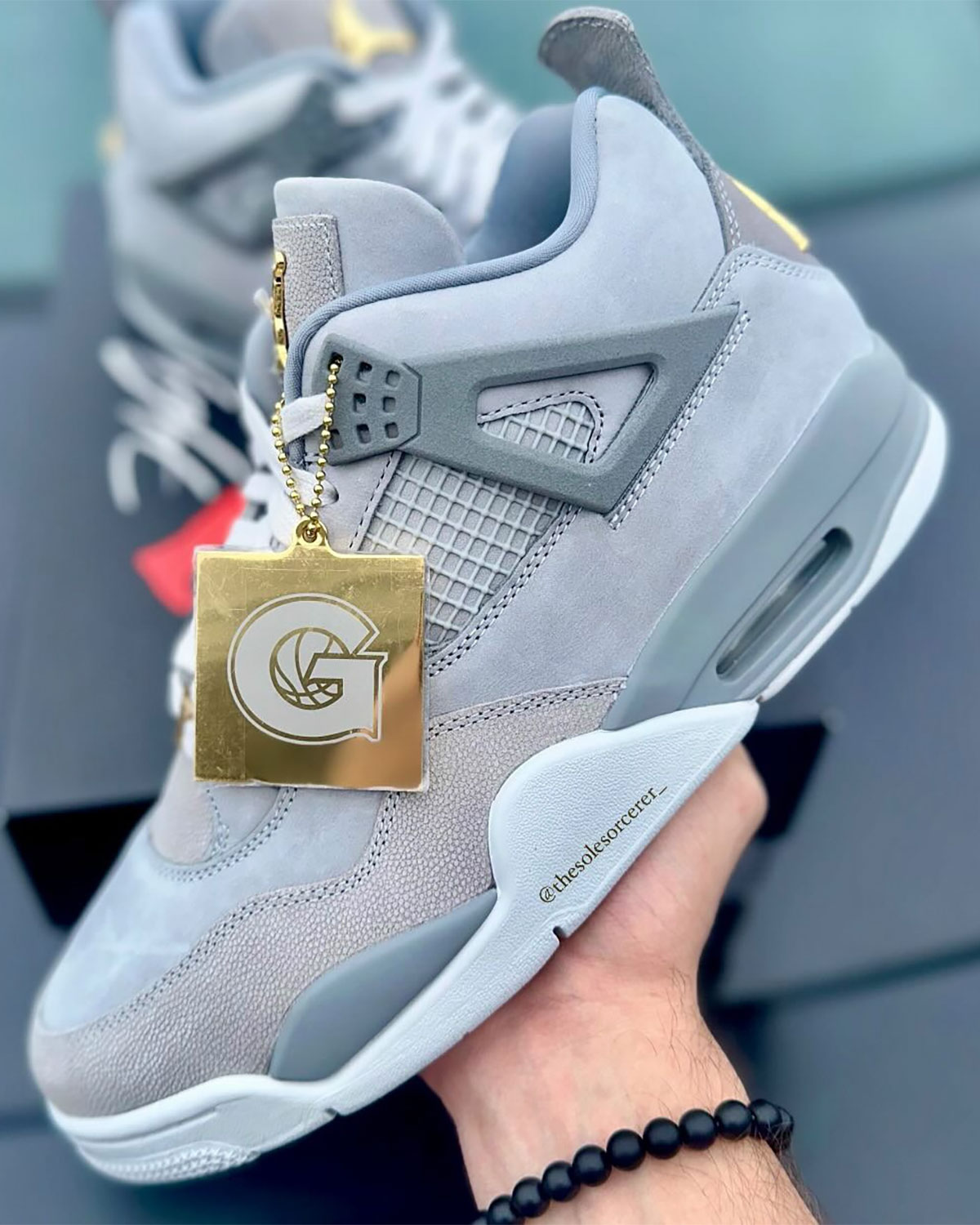 Air Jordan 4 Georgetown Pe 2025 9