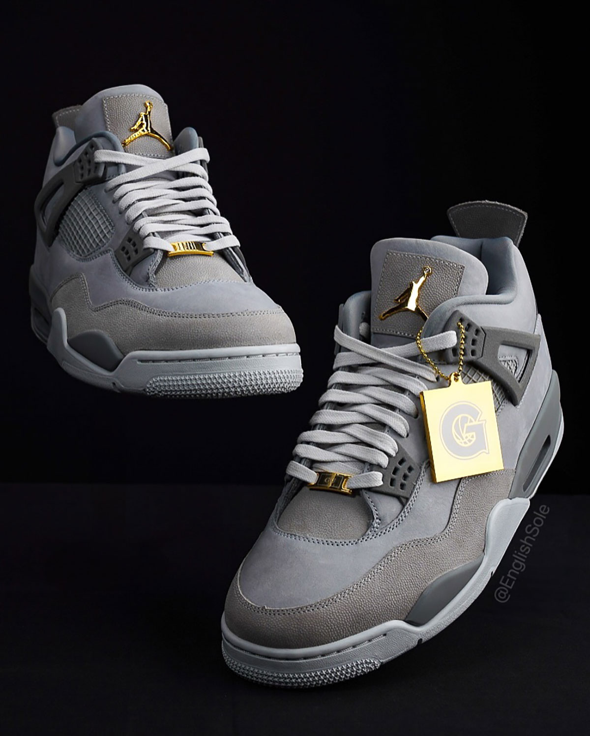 Georgetown Air Jordan 4 Pe 4