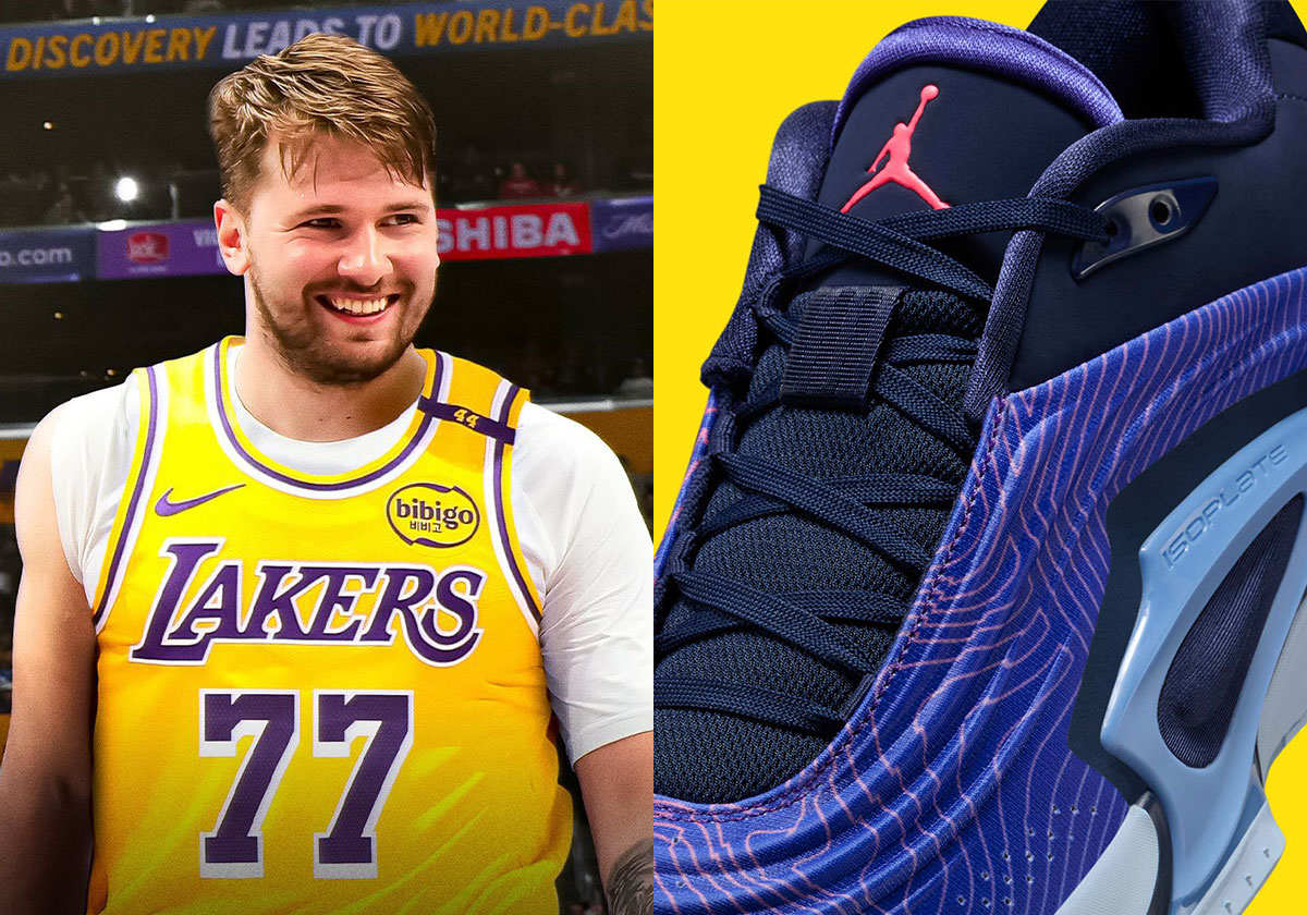 Luka Doncic May Make Lakers Debut In The Jordan Luka 3 “Purple Comet”