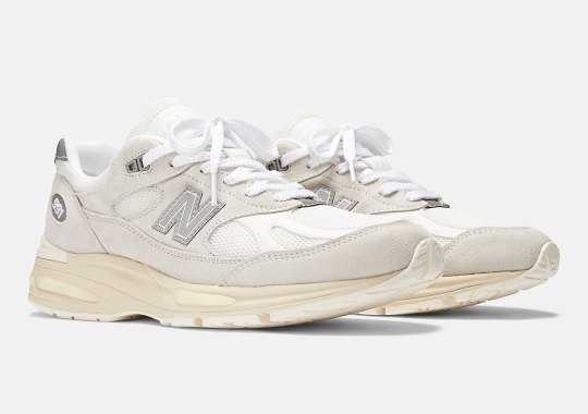 Official Images Of The New Balance 991v2 “Frozen Dew”
