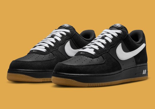 AVAILABLE NOW: Nike Air Force 1 LV8 “Black/Gum”
