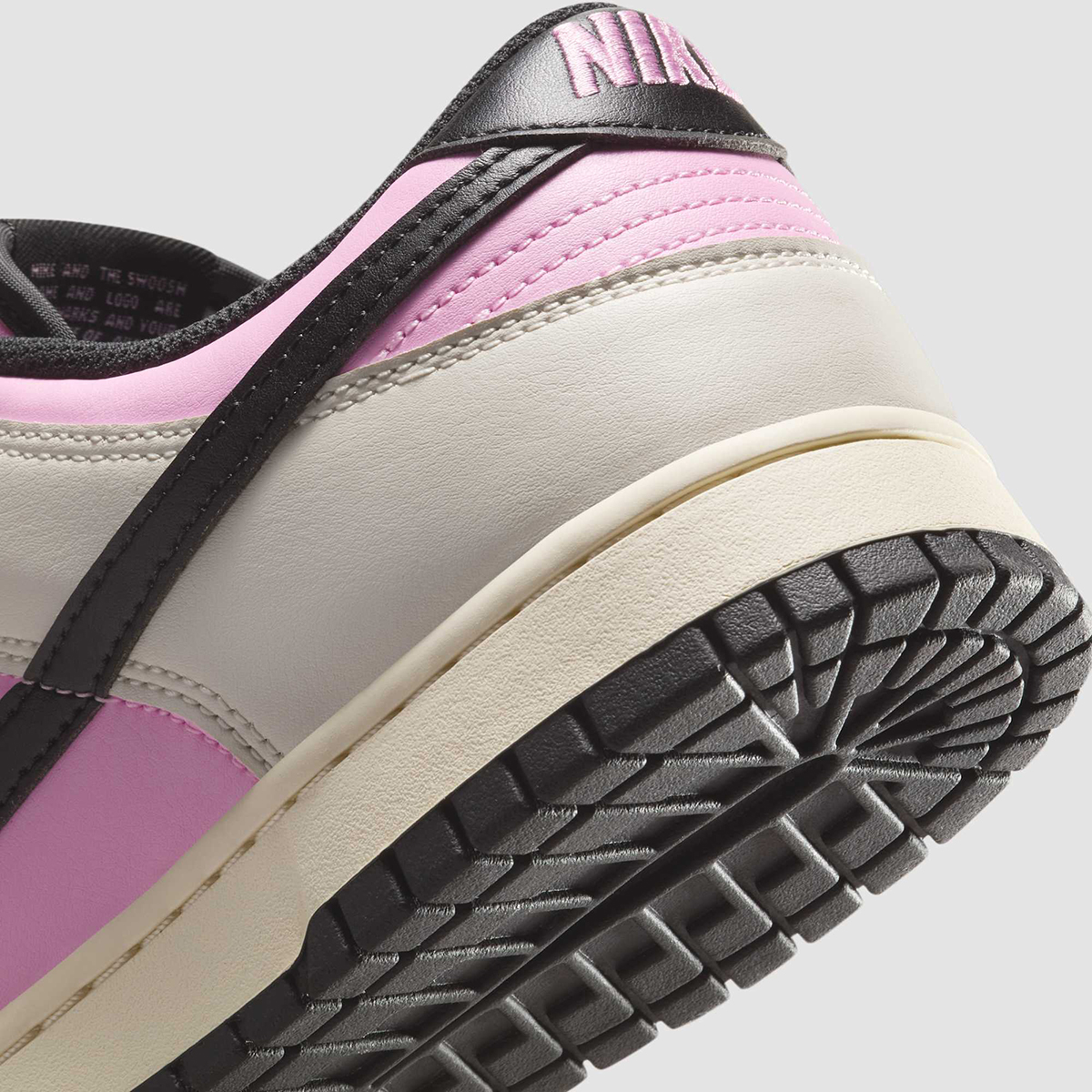Nike Dunk Low Pink Rise Black Light Bone Hf5441 600 3