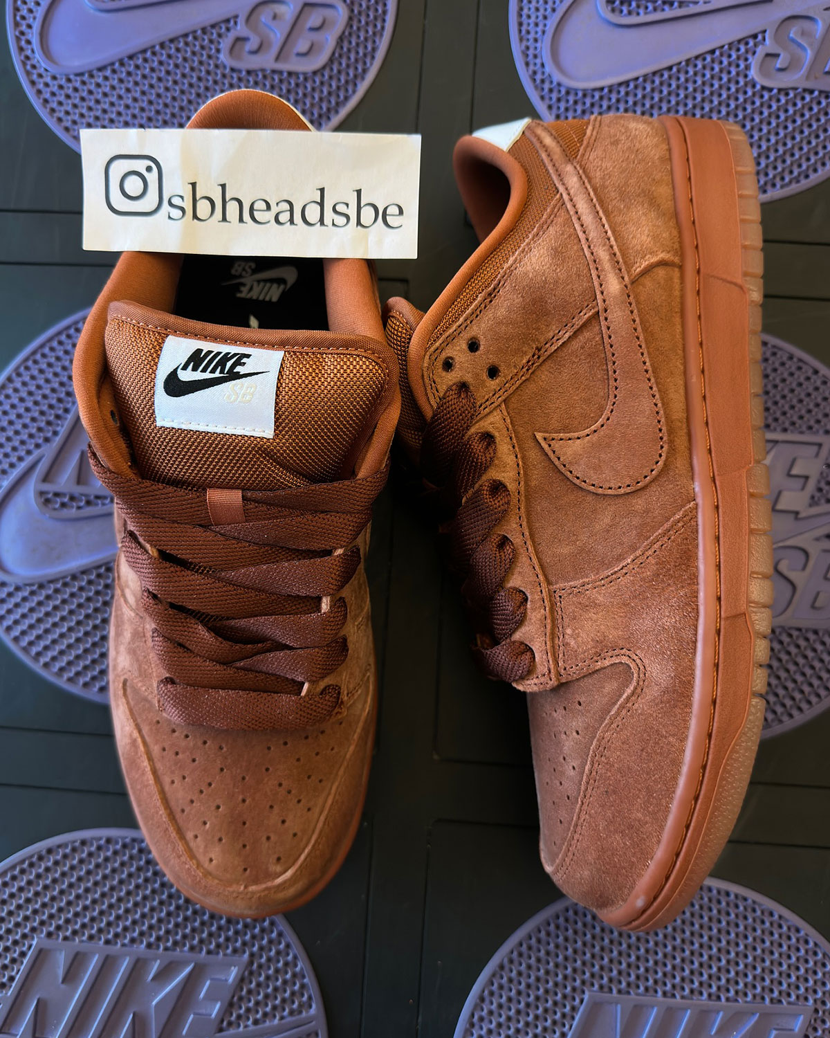 Nike Sb Dunk Low Cinnamon Holiday 2025 Sample 2