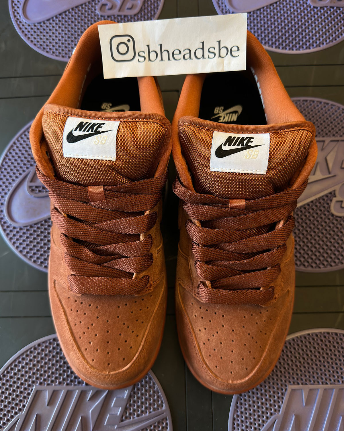 Nike Sb Dunk Low Cinnamon Holiday 2025 Sample 7