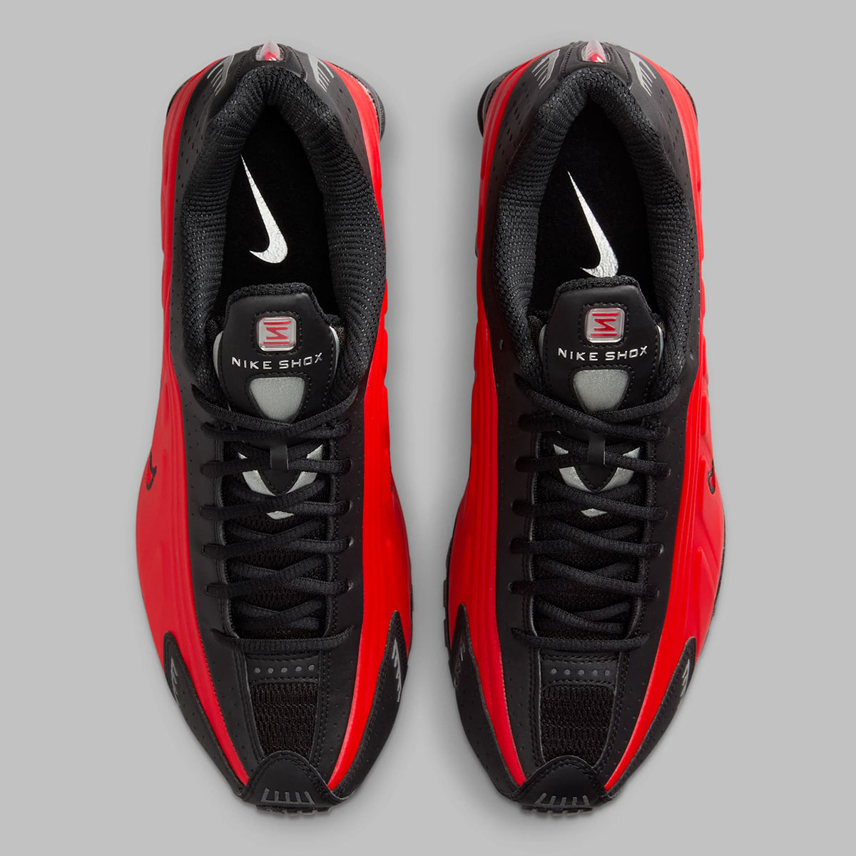 Nike Shox R4 Black Red Hq1988 600 2