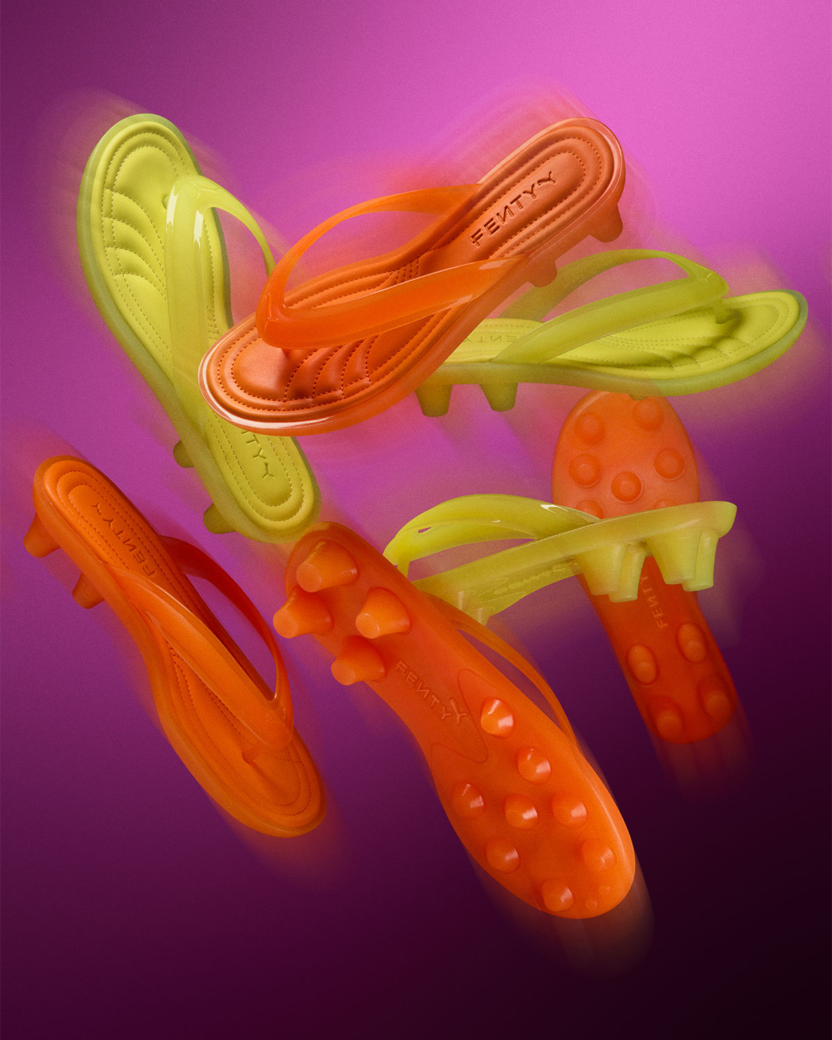 Rihanna Puma Avanti Ls Jelly Slide 10