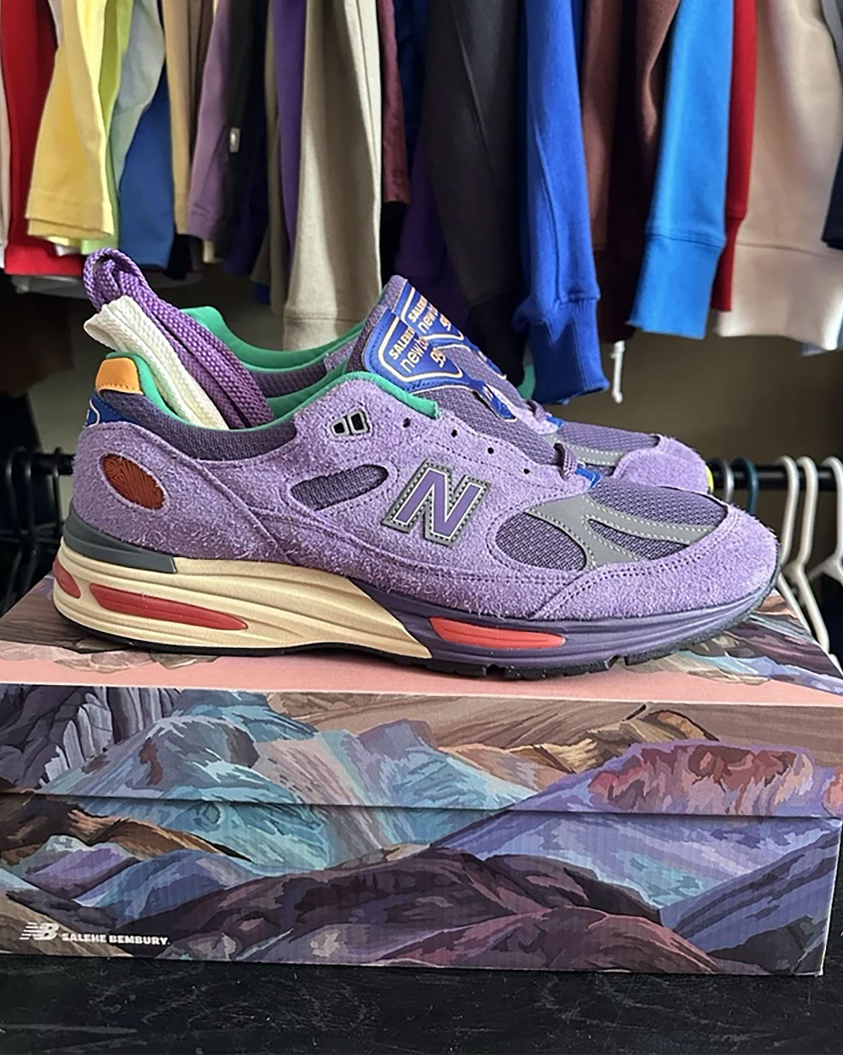 Salehe Bembury New Balance 991v2 Colors Be The Palette U991sb2 4