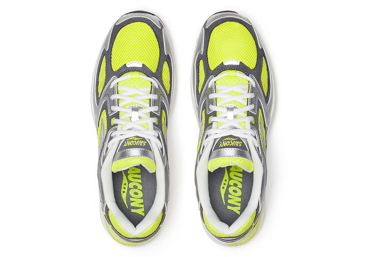 Saucony Grid Jazz 9 Silver Yellow S70899 8 2