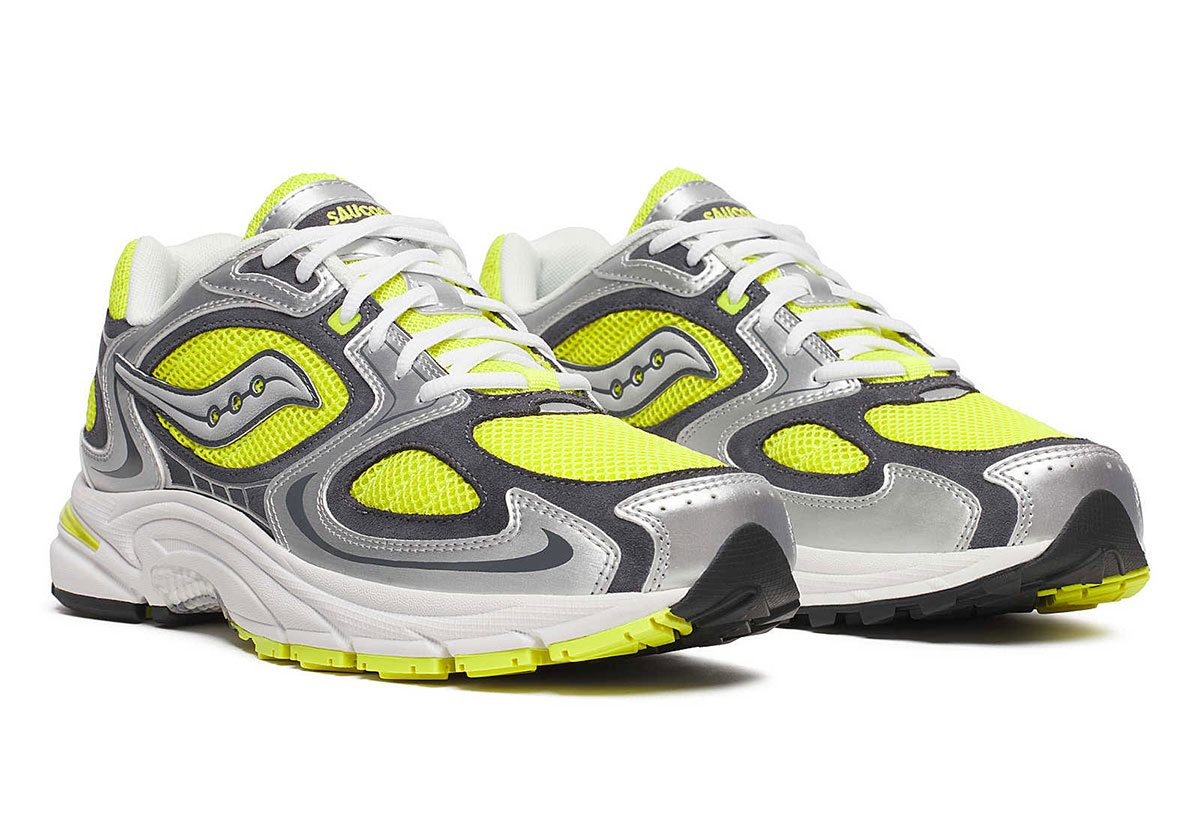 Saucony Grid Jazz 9 Silver Yellow S70899 8 3