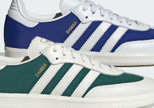 Ahead Of March Madness, adidas Brings College Style Colorways To The Samba