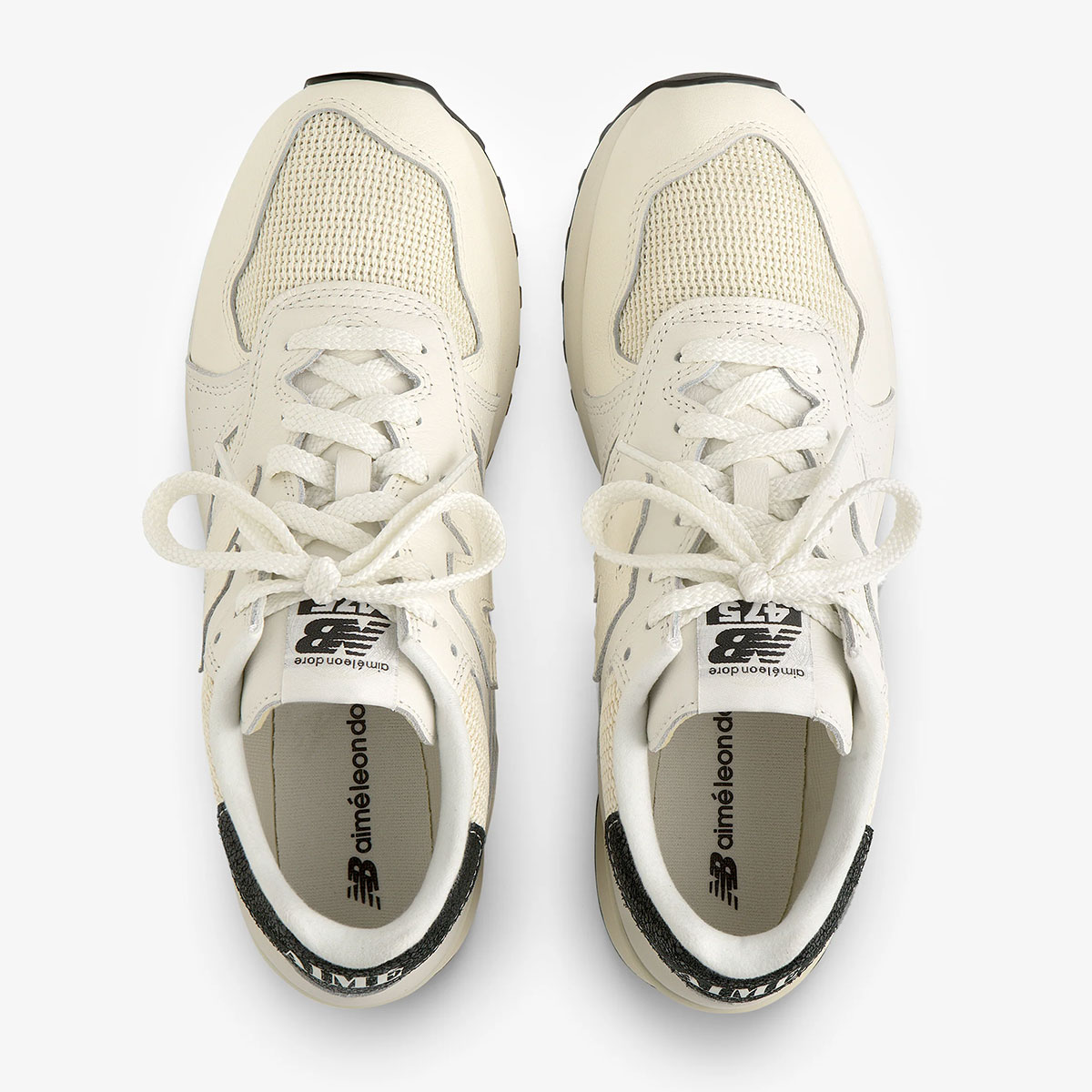 Aime Leon Dore New Balance 475 Cream Black 2