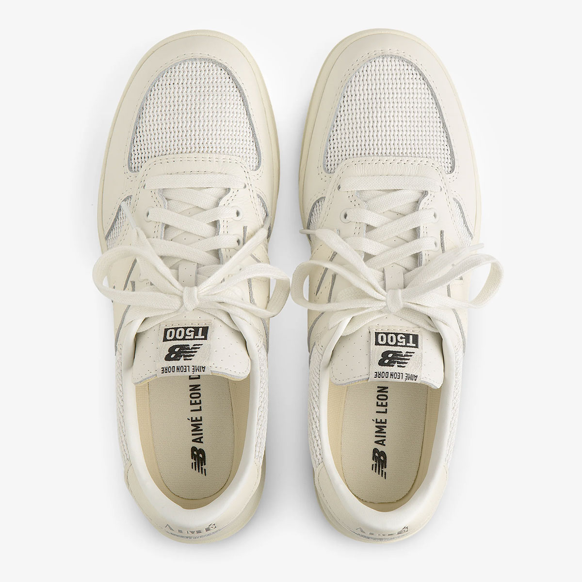 Aime Leon Dore New Balance T500 Cream Black 3